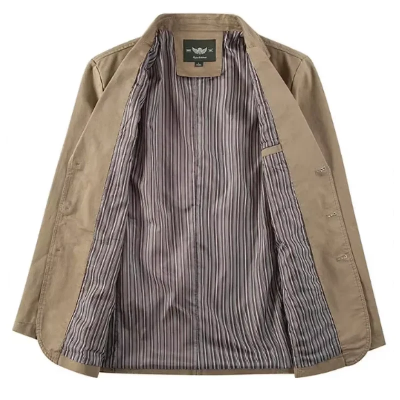 Chic Cotton Blazer