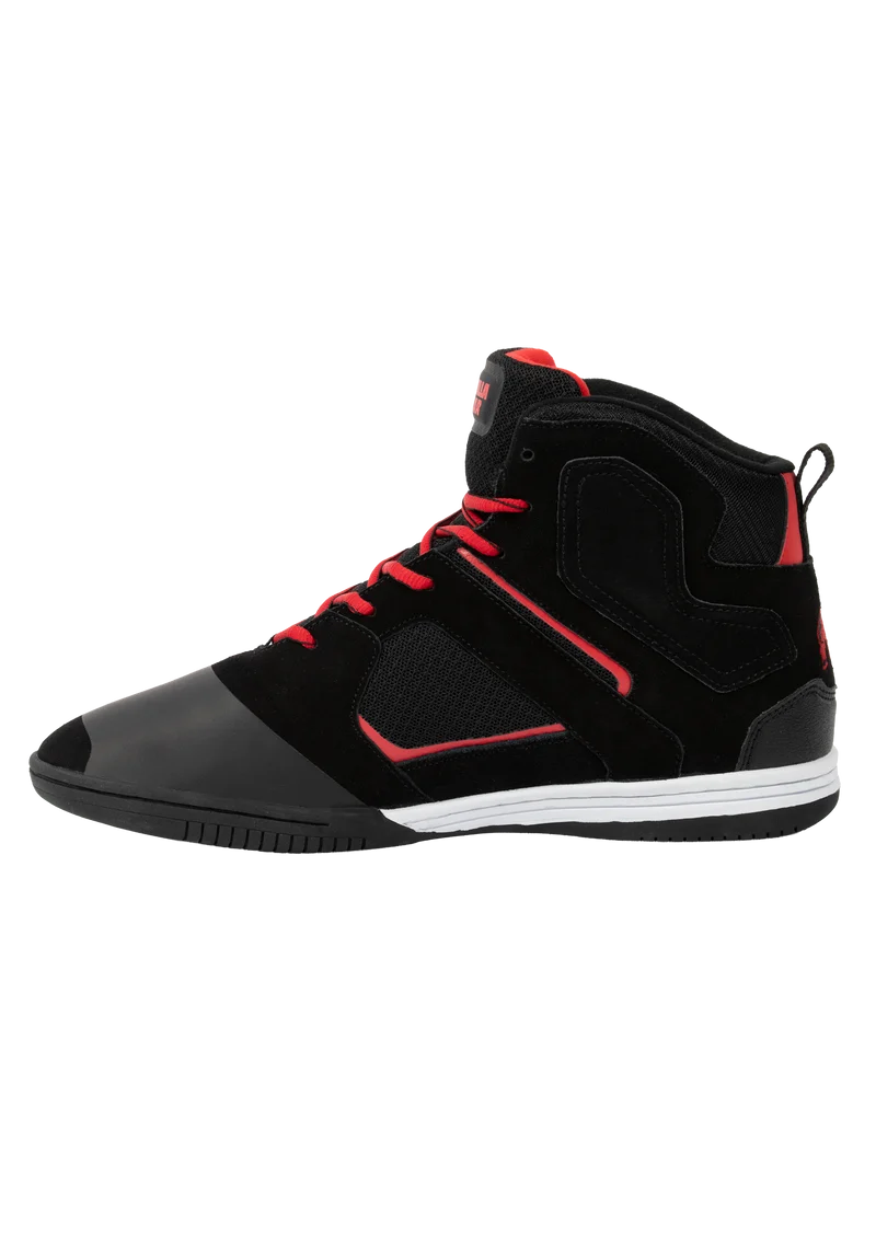 Troy High Tops - Black/Red