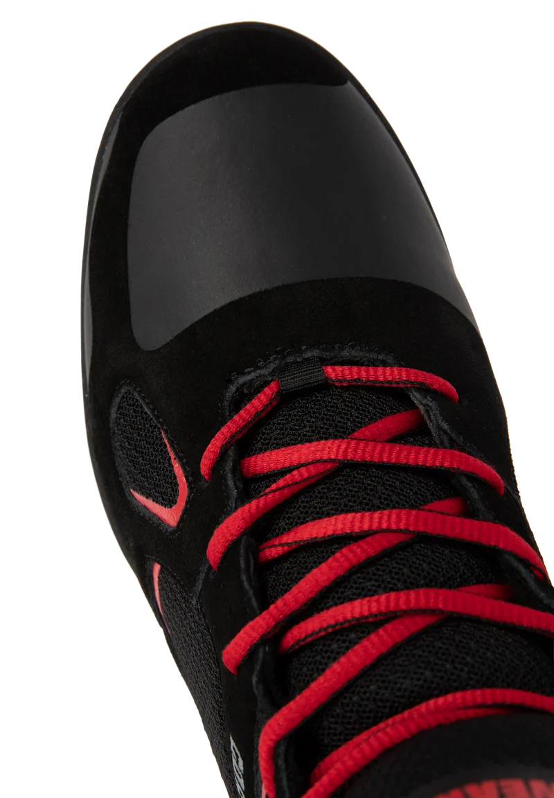 Troy High Tops - Black/Red