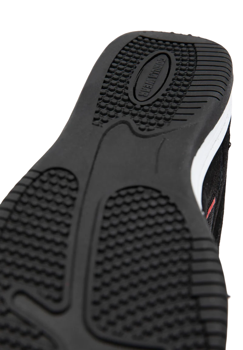 Troy High Tops - Black/Red