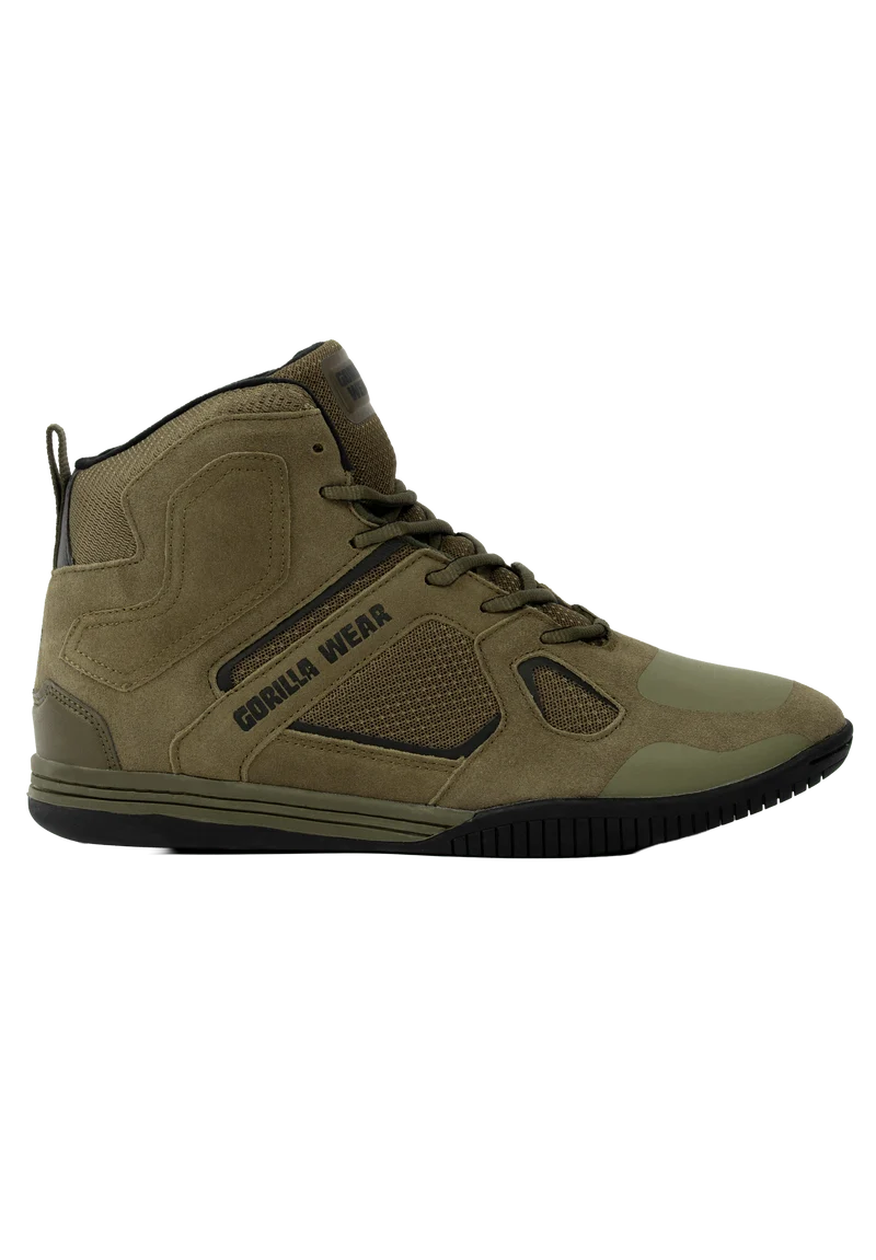 Troy High Tops - Army Green
