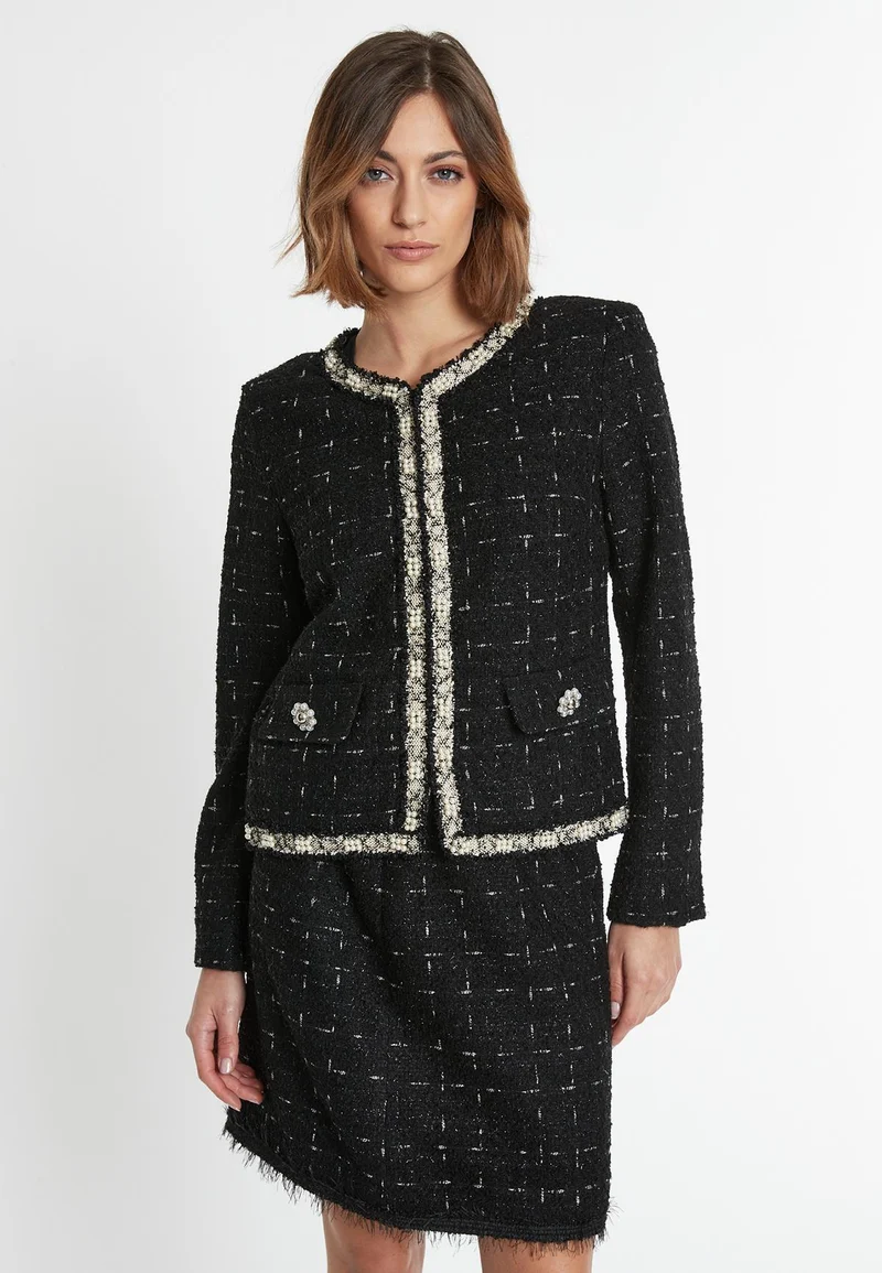 Bouclé Jacke Sadea
