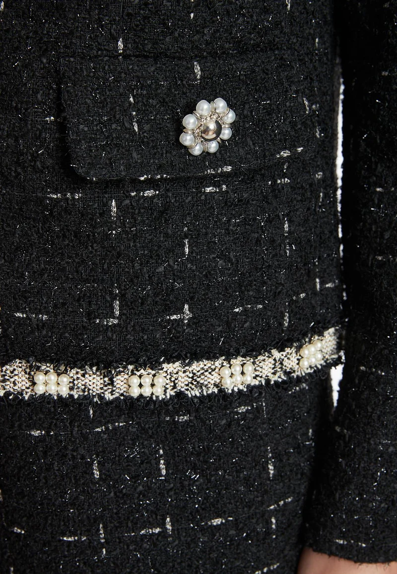 Bouclé Jacke Sadea