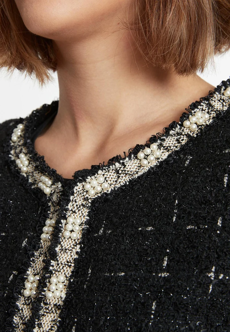 Bouclé Jacke Sadea