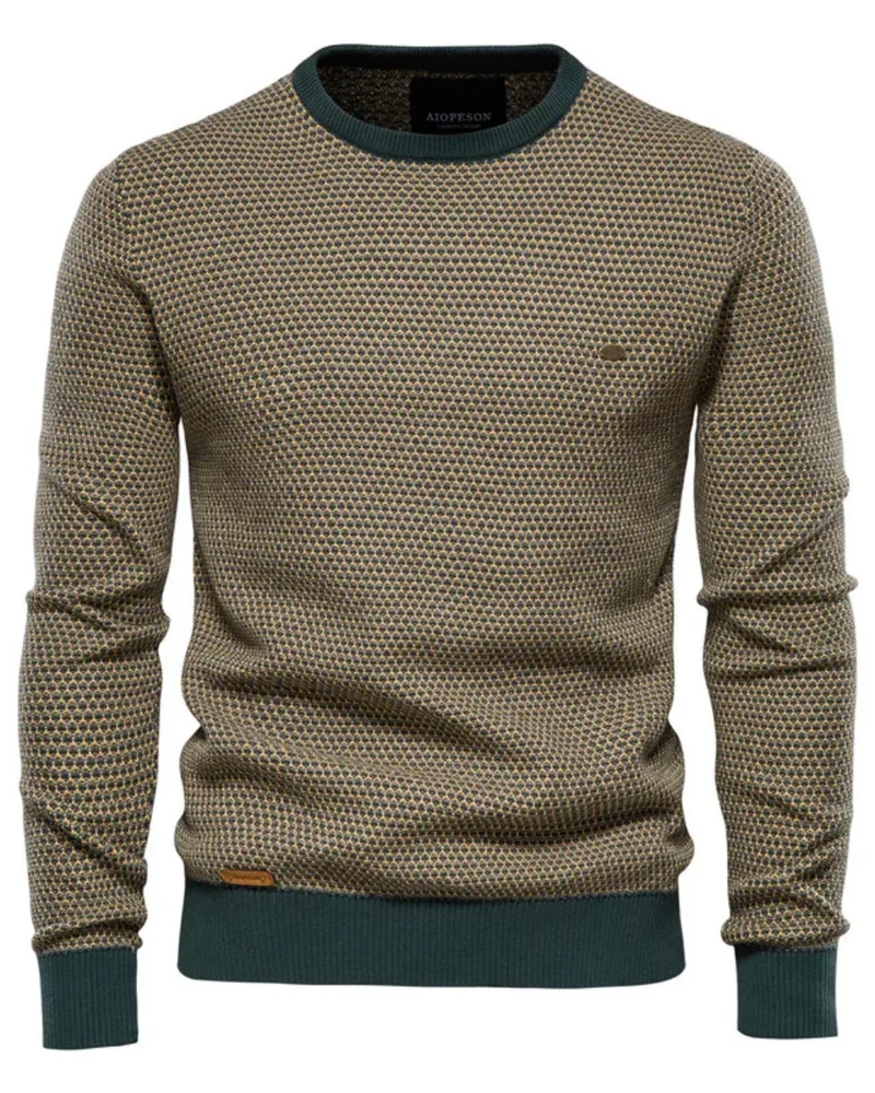 Men's Chequered Sweater