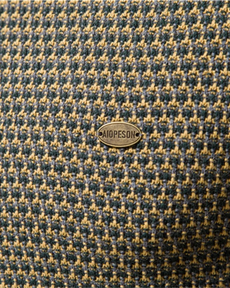 Men's Chequered Sweater