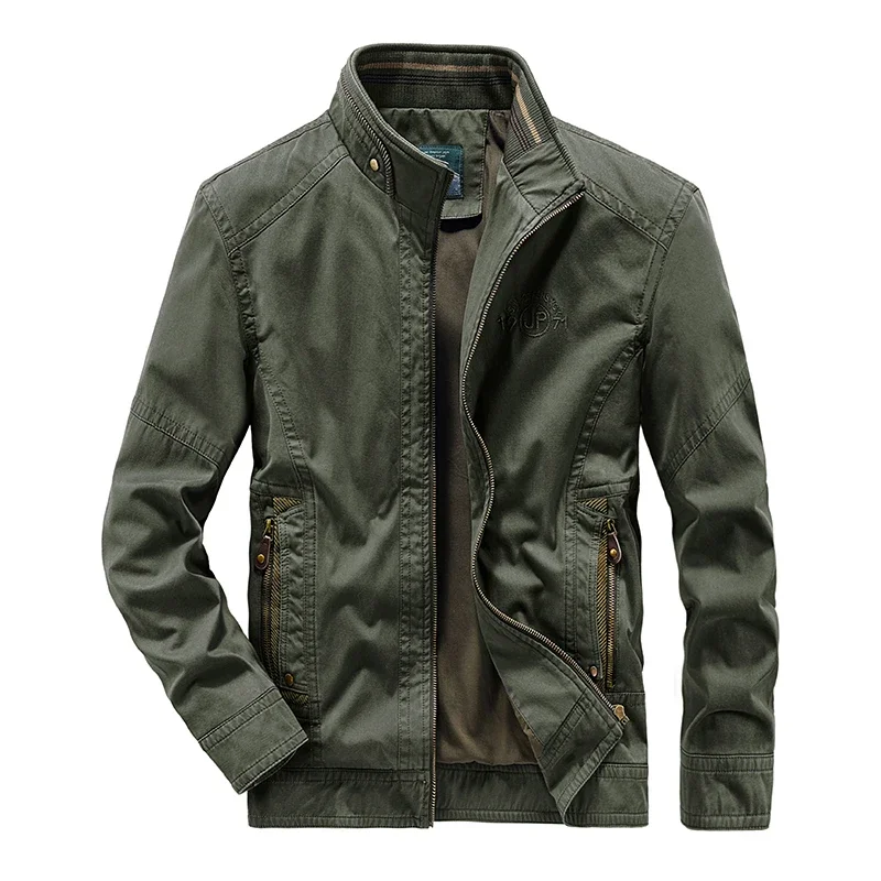 Casual Padded Bomber Jacket