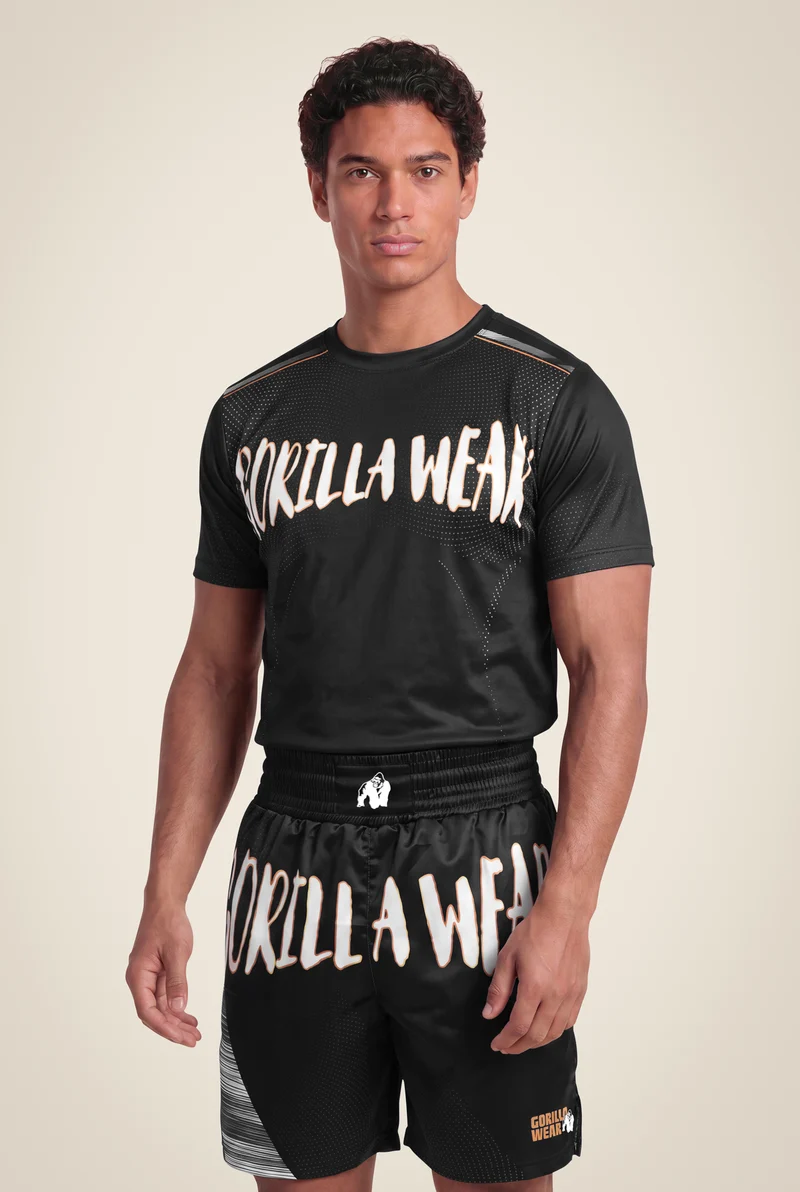 Clayton T-Shirt - Black/Gold