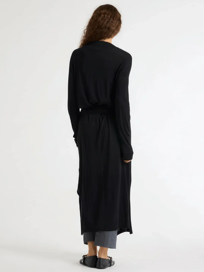 Strickmantel Noir