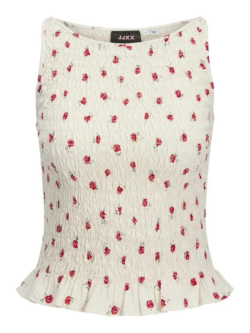 JXZOE SEERSUCKER FULL SMOCK TOP WVN LN