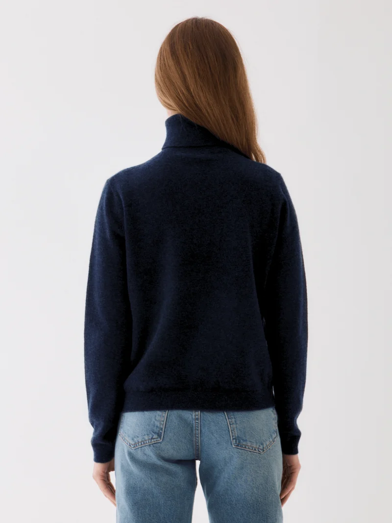 Kaschmirpullover Marine