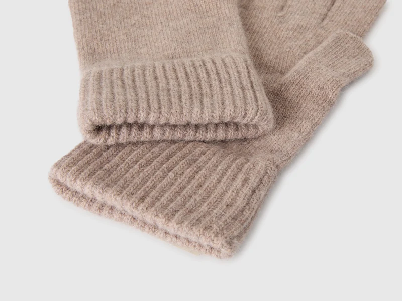 Handschuhe aus 100% Wolle