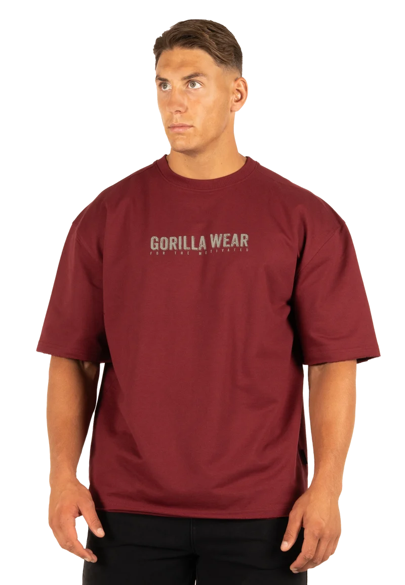 Callaway Oversized T-Shirt - Burgundy