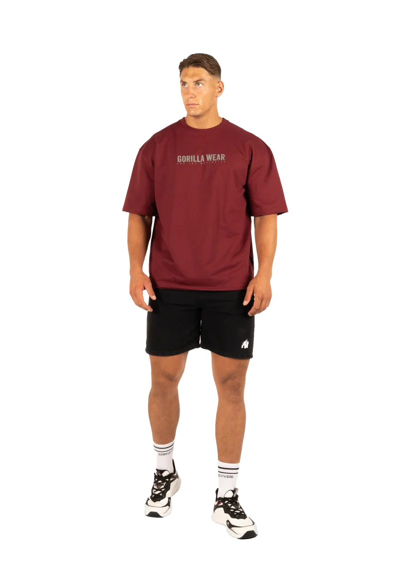 Callaway Oversized T-Shirt - Burgundy