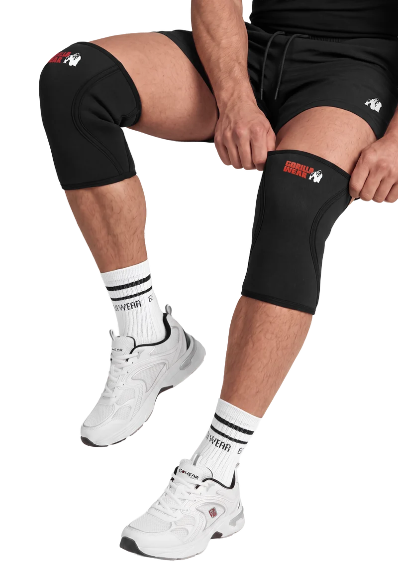 5MM Premium Knee Sleeves - Black