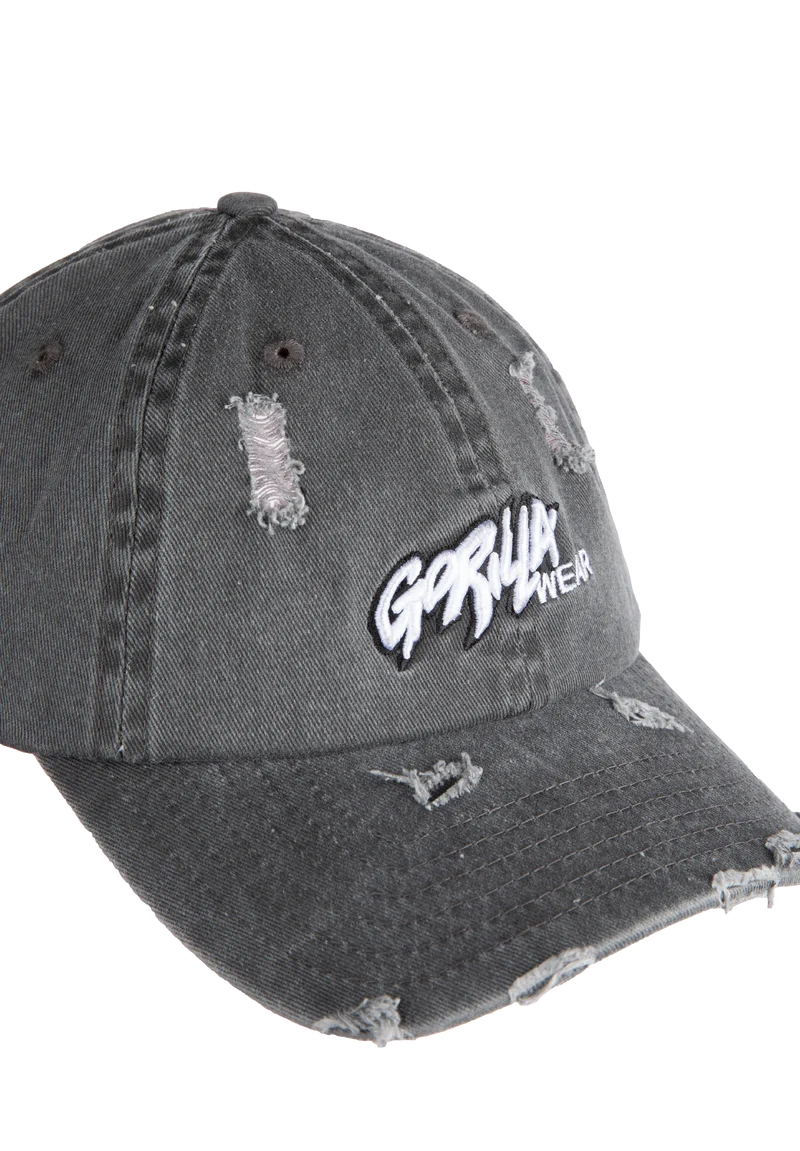Galway Distressed Cap - Washed Gray