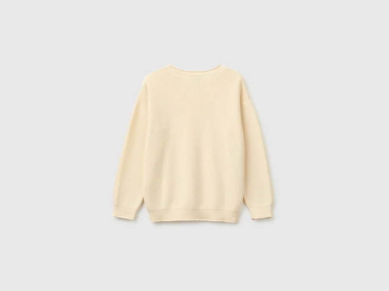 Pullover aus reiner Baumwolle