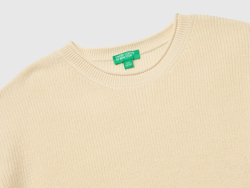 Pullover aus reiner Baumwolle