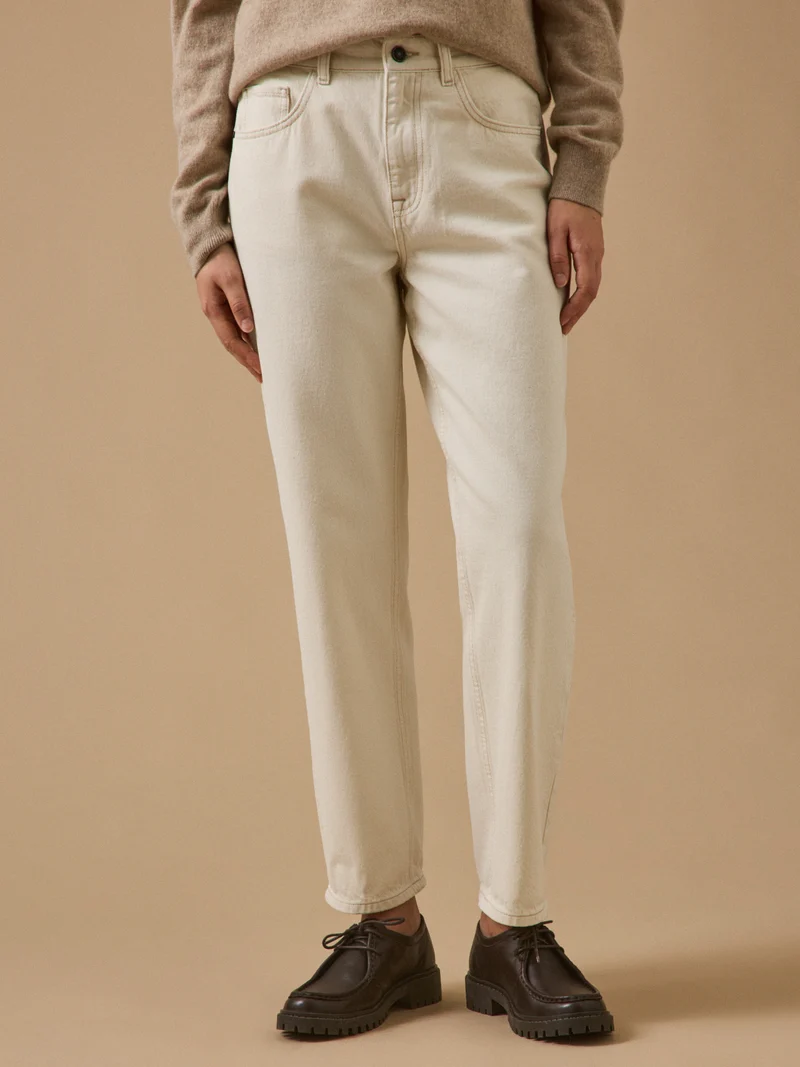 Gerade Damenjeans Laure aus Bio-Baumwolle