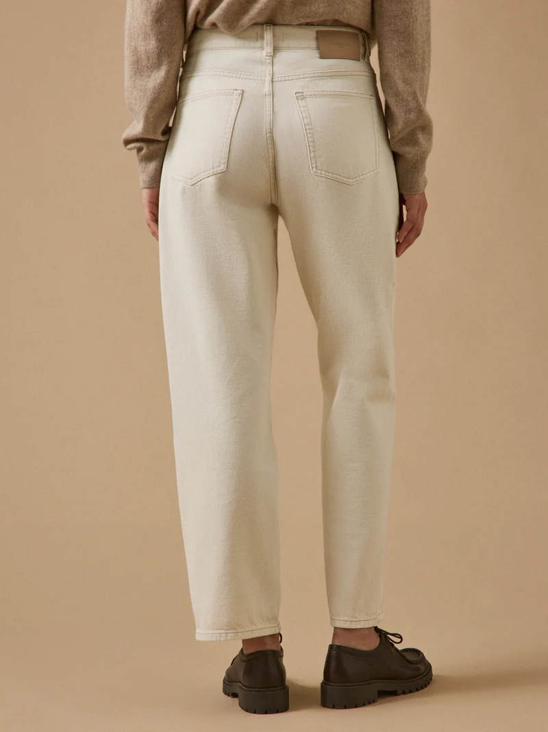 Gerade Damenjeans Laure aus Bio-Baumwolle