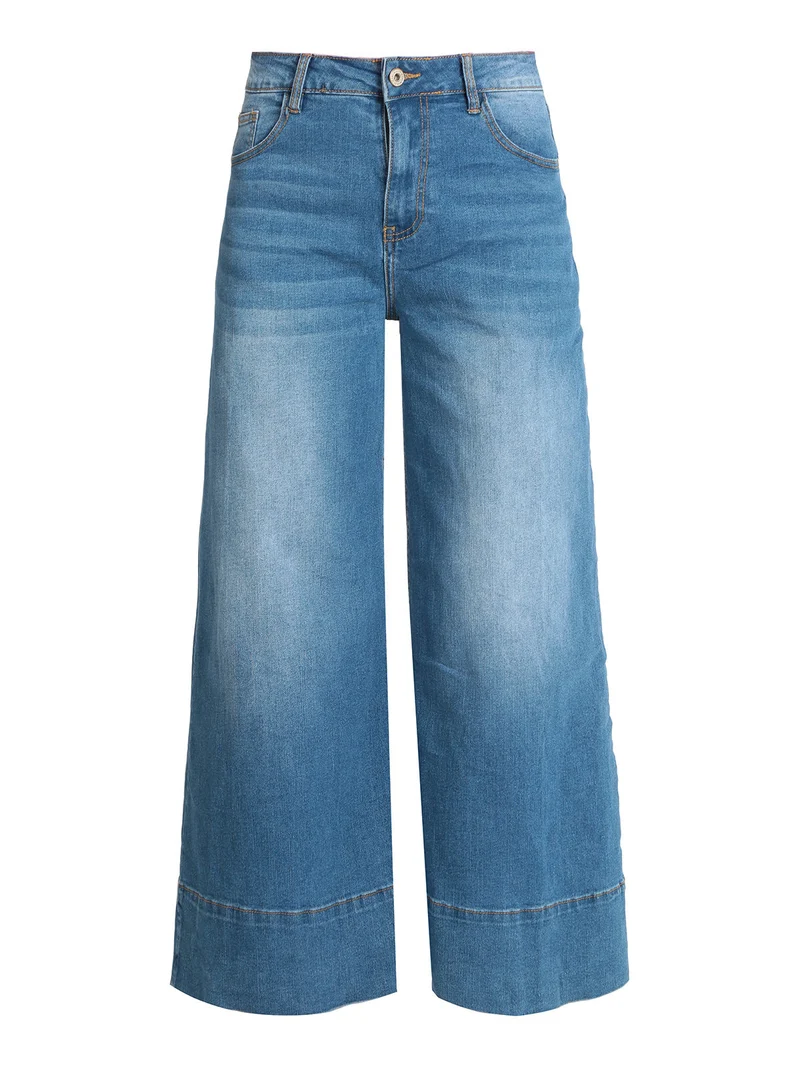 Jeans donna modello culotte - jeans