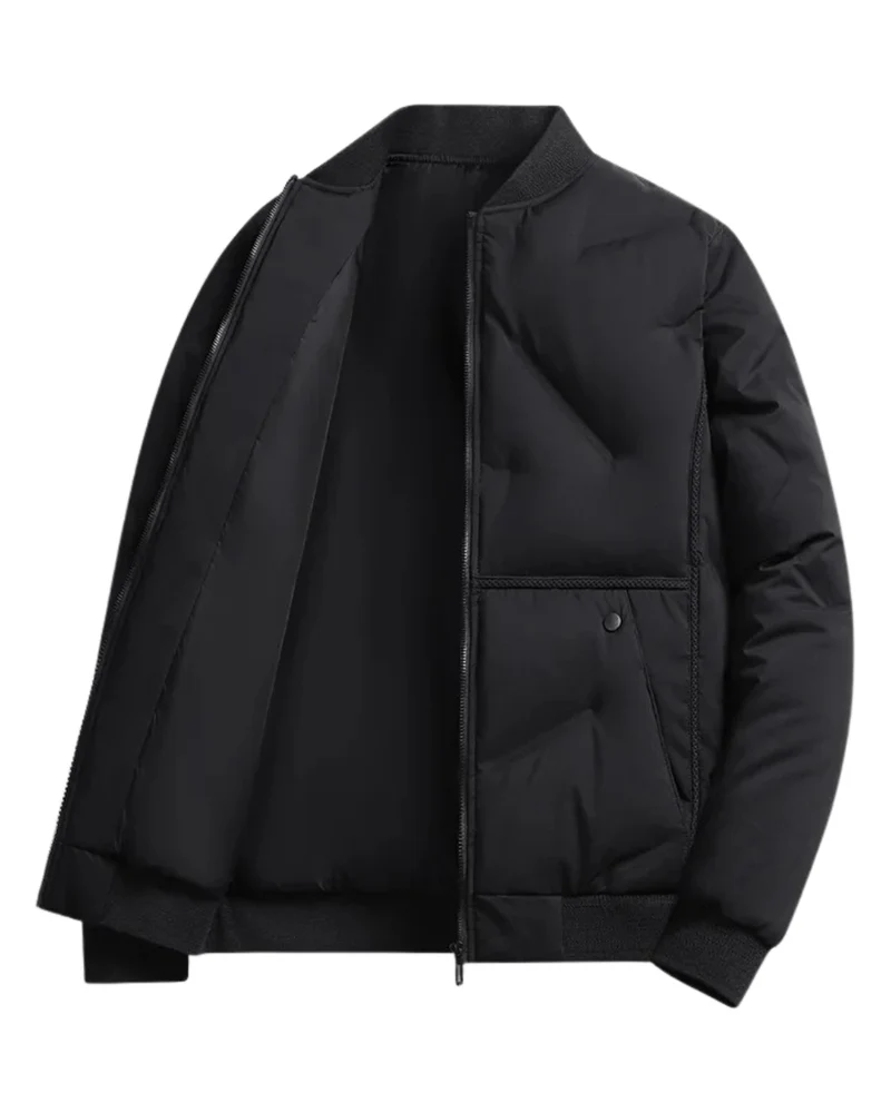 Elegant Cotton Baseball Jacket