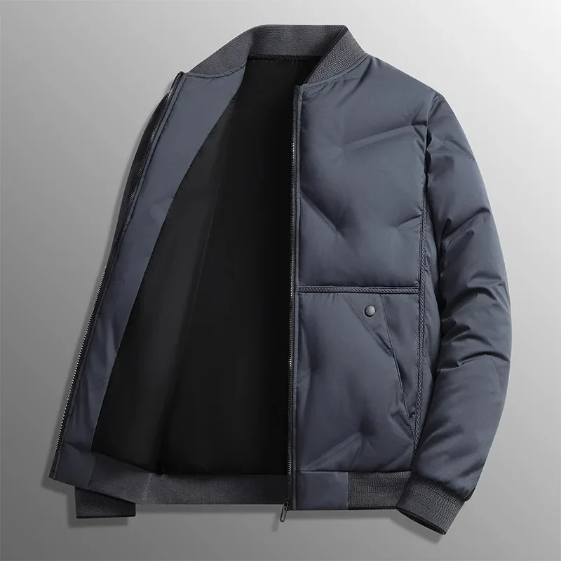 Elegant Cotton Baseball Jacket