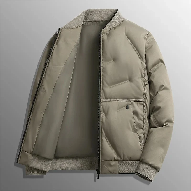 Elegant Cotton Baseball Jacket