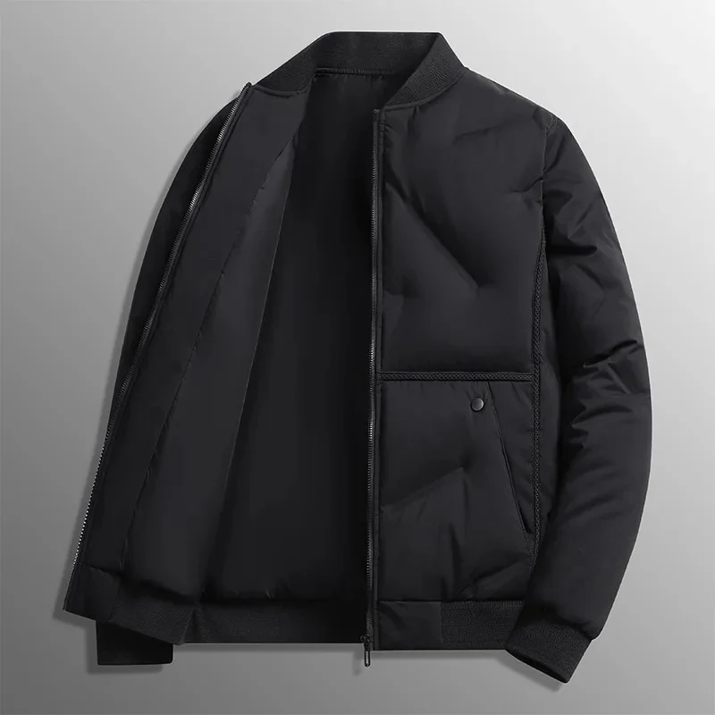 Elegant Cotton Baseball Jacket