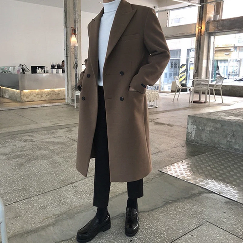 Elegant Double Breasted Coat