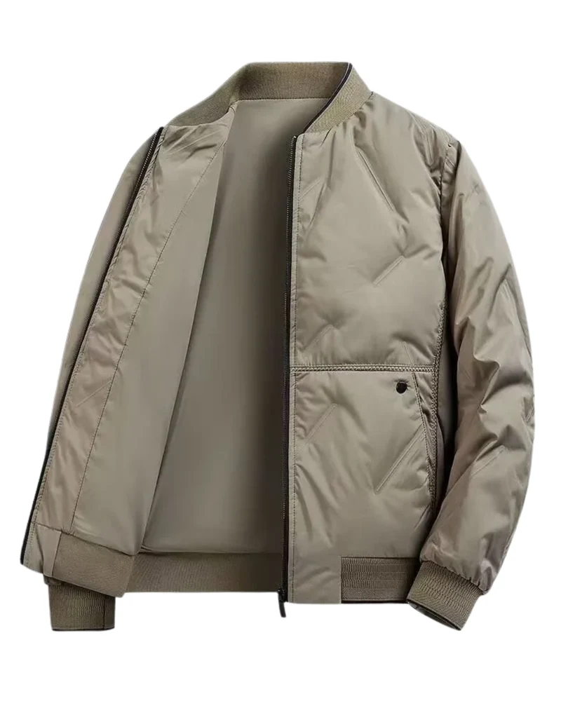Elegant Men's Baseball Jacket