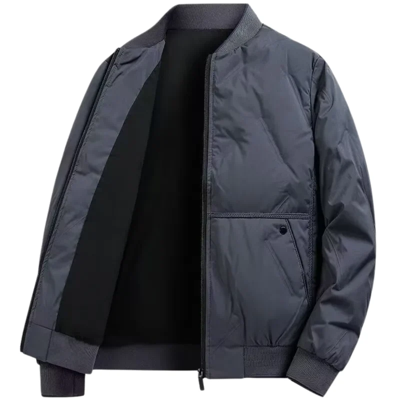 Elegant Men's Baseball Jacket