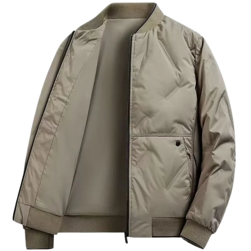 Elegant Men's Baseball Jacket