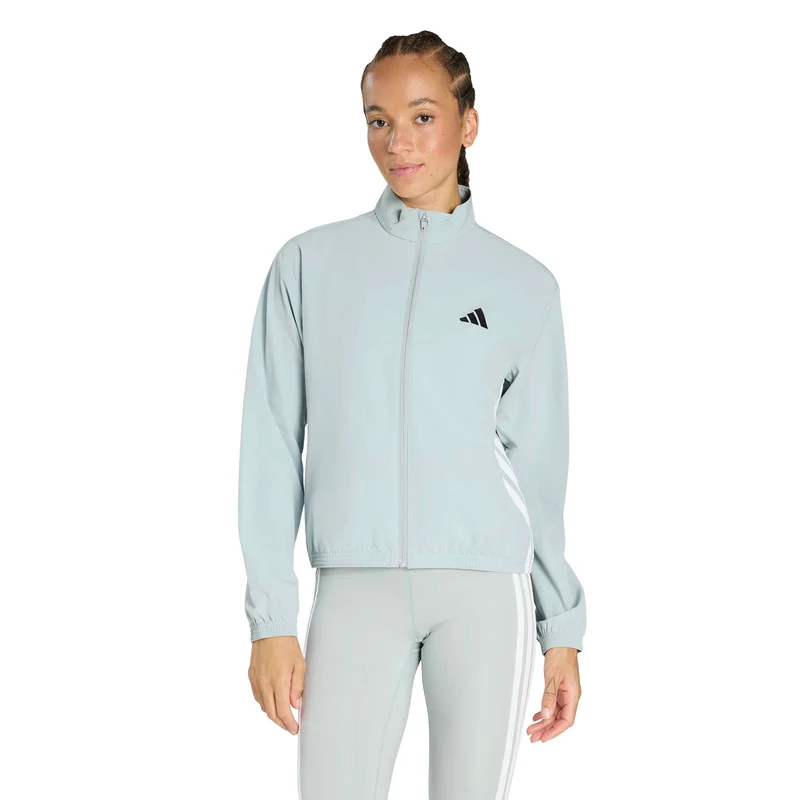 Train Essentials 3-Streifen Woven Warm-Up Jacke