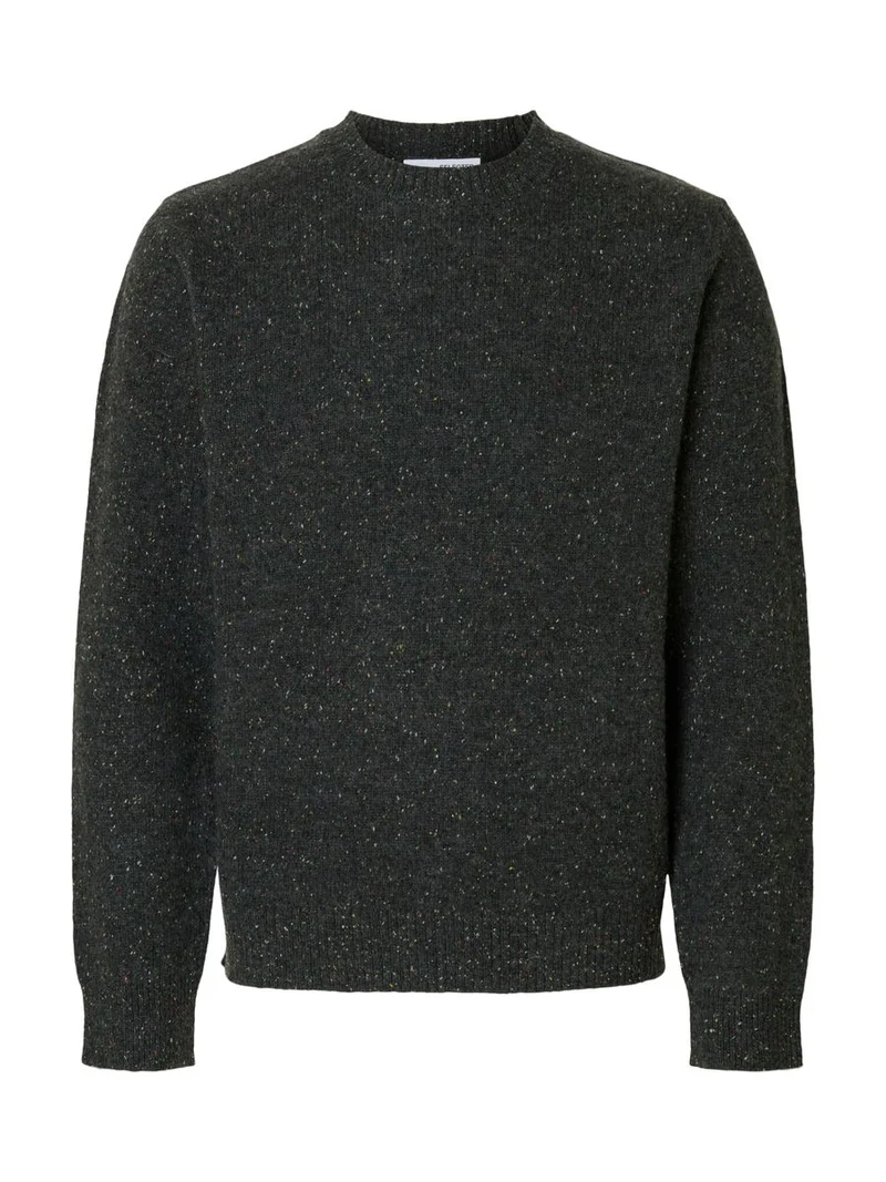 SLHNEIL LS KNIT NEPS CREW NECK