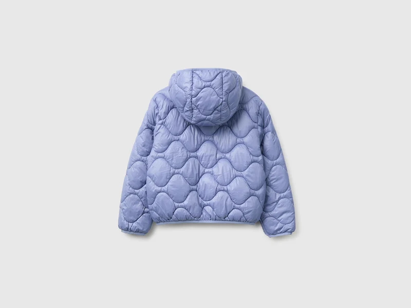 Wattierte Jacke mit Kapuze