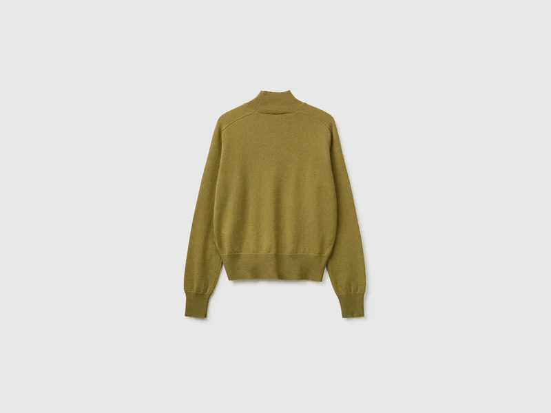Rollkragenpullover aus Kaschmirmischung
