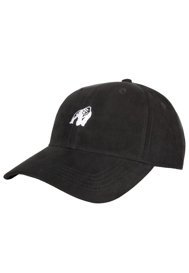 Cody Suede Cap - Black