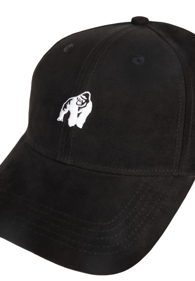 Cody Suede Cap - Black