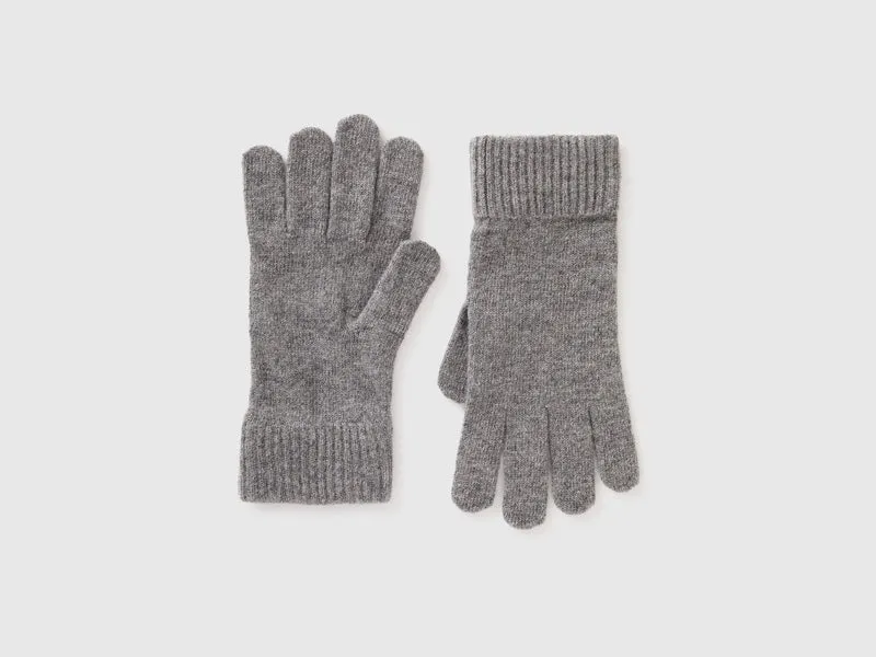 Handschuhe aus 100% Wolle