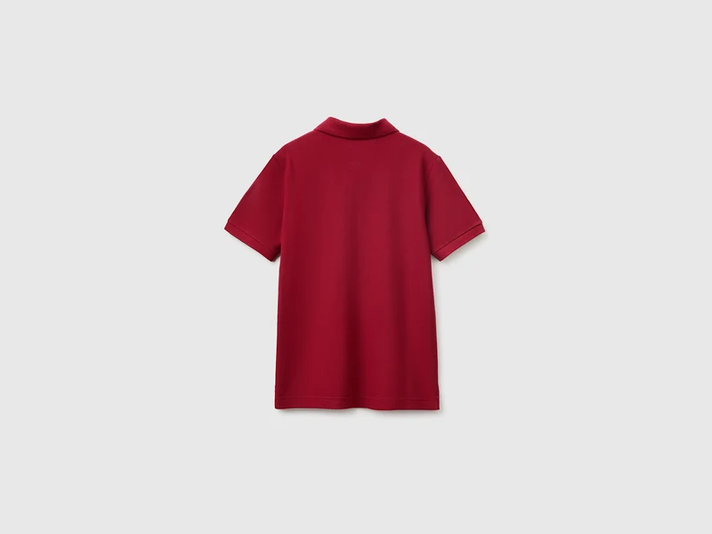 Kurzärmeliges Poloshirt aus Bio-Baumwolle