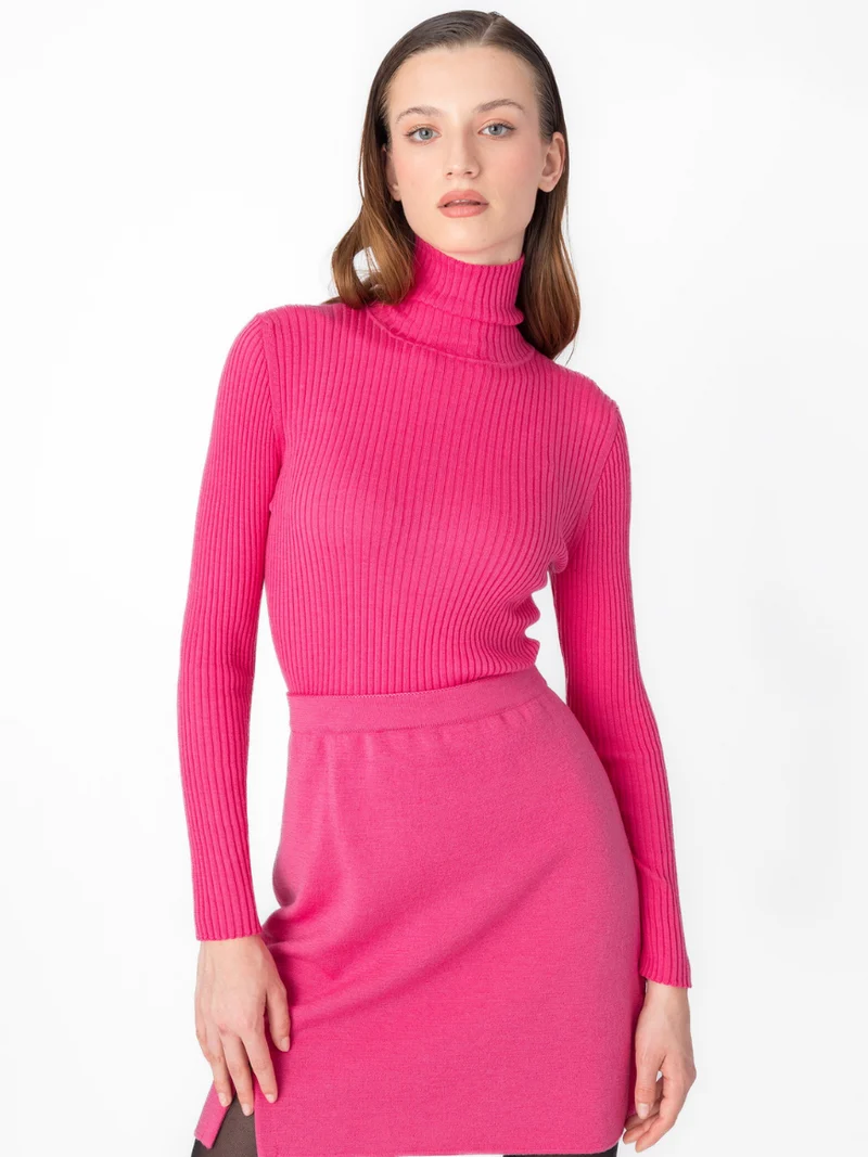 Ribbed Turtleneck