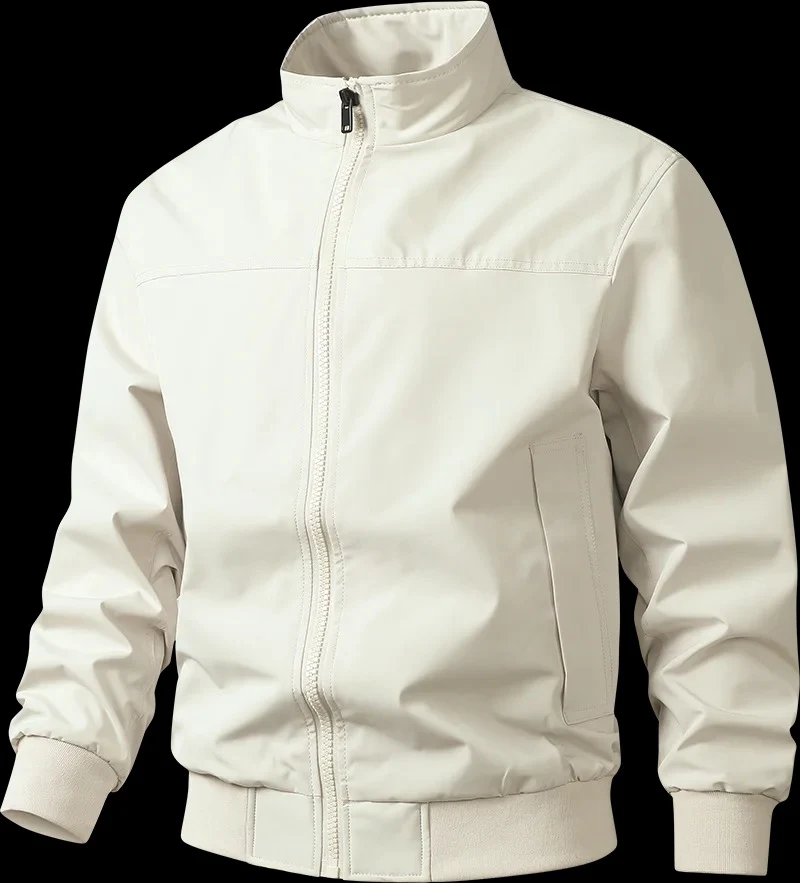 Elegant Windbreaker Bomber Jacket