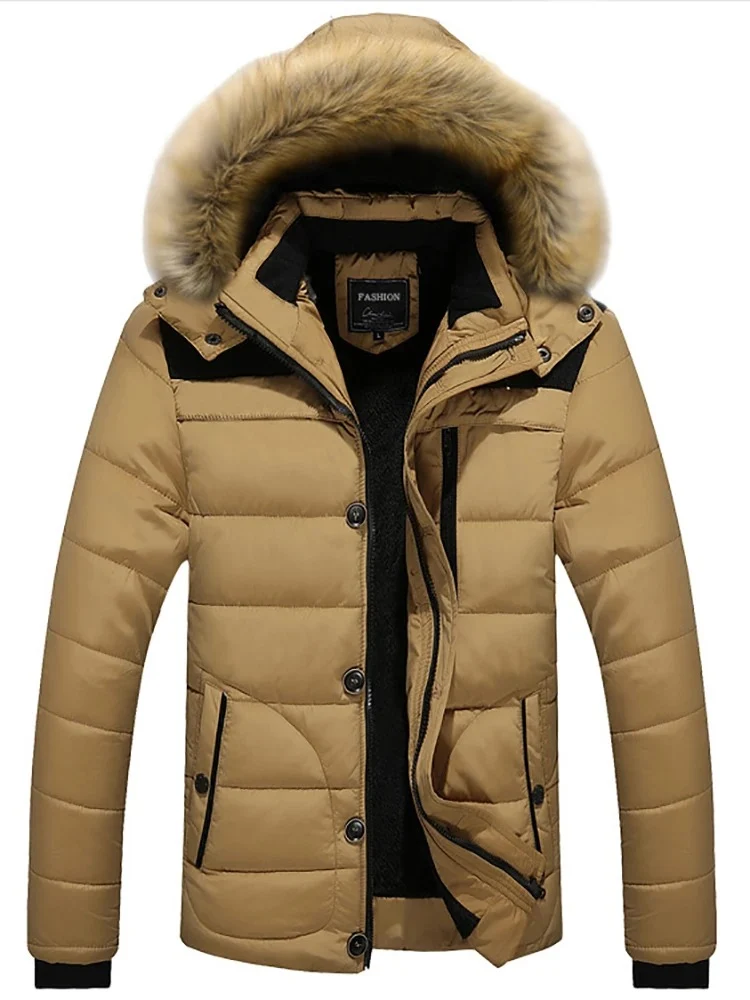 Elegant Hooded Fleece Jacket
