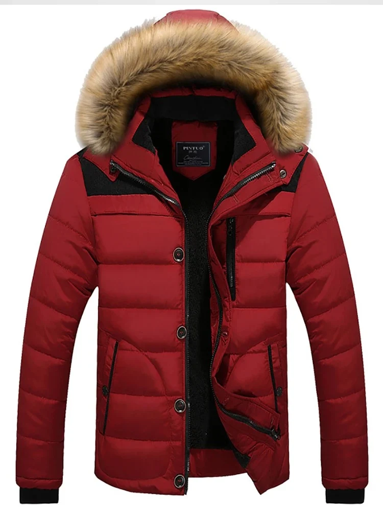 Elegant Hooded Fleece Jacket