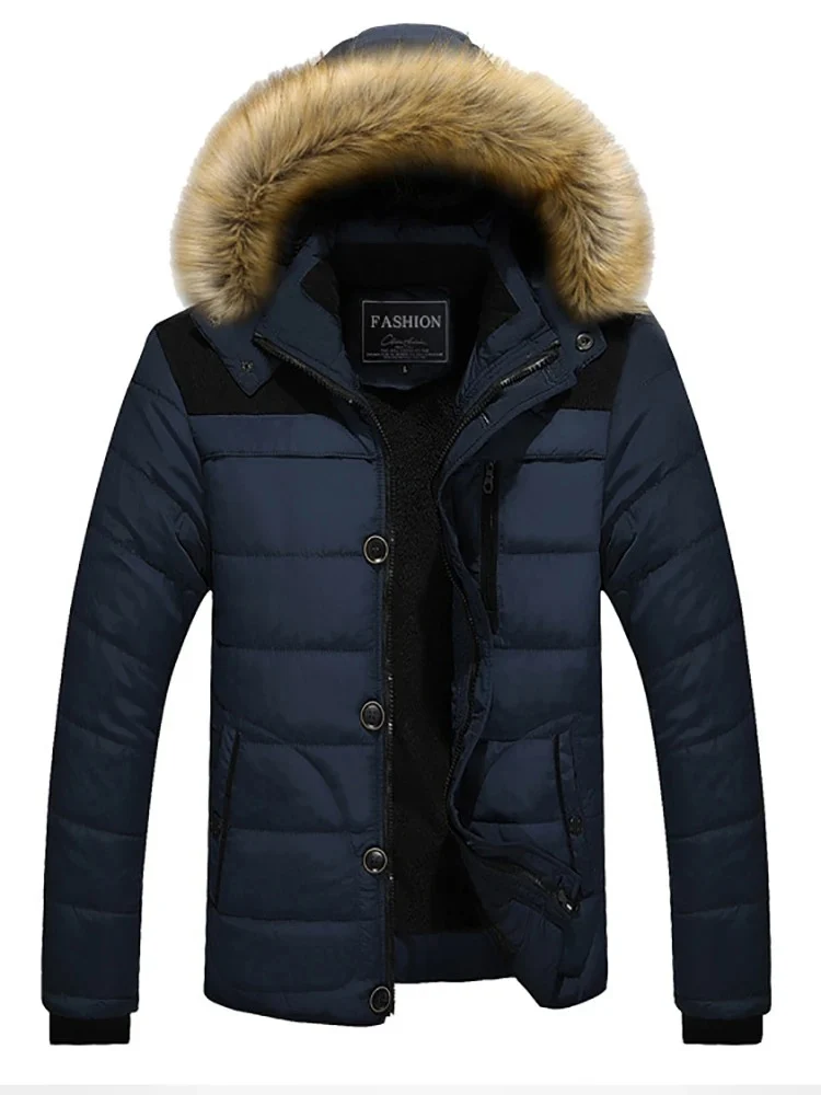 Elegant Hooded Fleece Jacket
