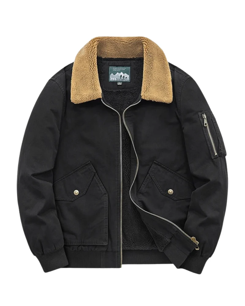 Elegant Cotton Padded Jacket