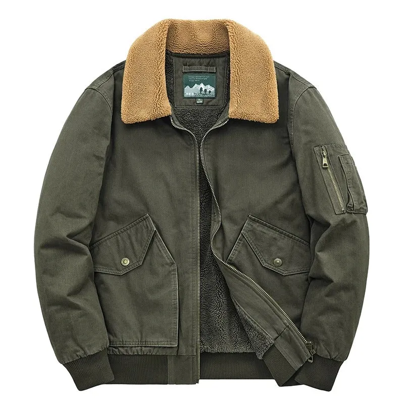 Elegant Cotton Padded Jacket