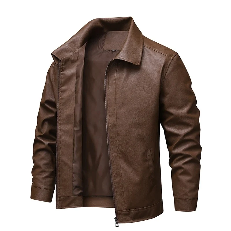 Vintage Leather Biker Jacket