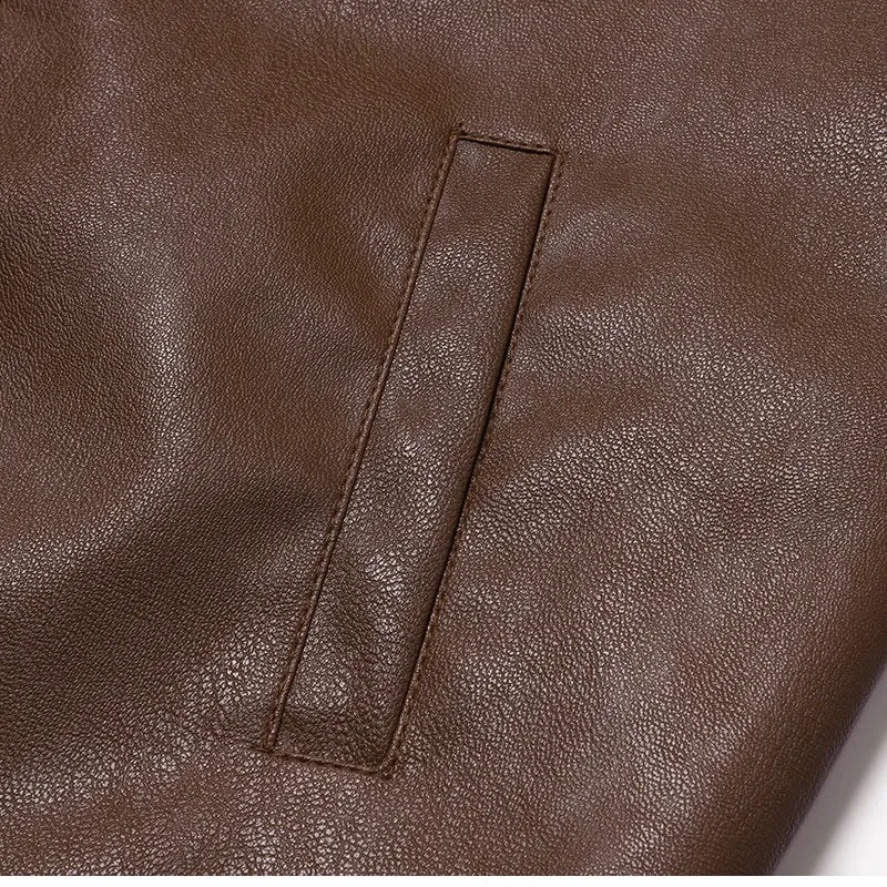 Vintage Leather Biker Jacket